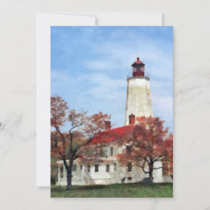 Carte Phare de Sandy Hook