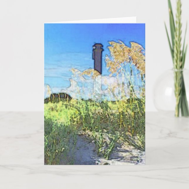 Carte Phare de Sullivan's Island (Devant)