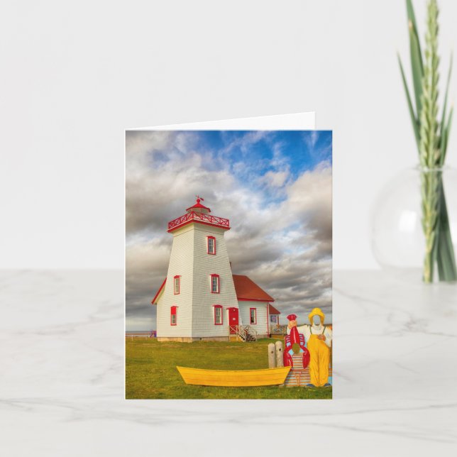 Carte Phare de Wood Islands (Devant)