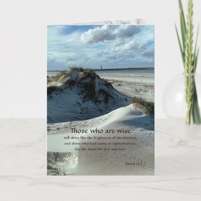 Carte Phare des Dunes Appreciation des Pasteurs (Devant)