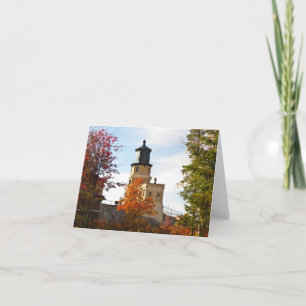 Carte Phare fendu de roche