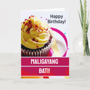 Carte Philippines Maligayang Bati Anniversaire