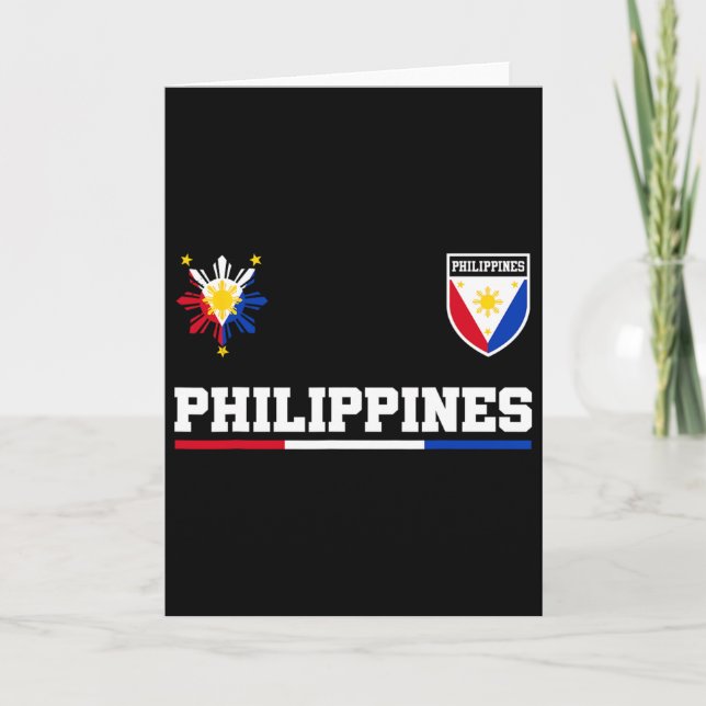 Carte Philippines vacances philippines souvenir vintage  (Devant)