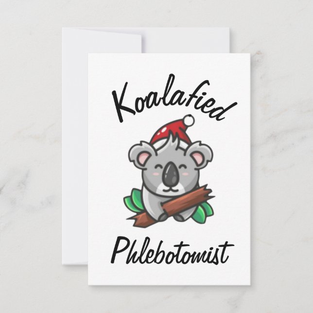 Carte phlébotomiste Koalafied (Devant)