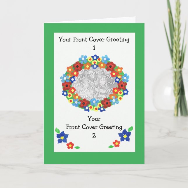 Carte photo à Customiser pour n'importe quelle occ (Devant)