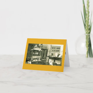 CARTE PHOTO AMATEUR DE LA RADIO DE JAMBON DES ANNÉES 193