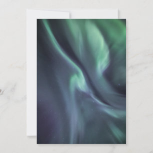 Carte photo aurora boréal
