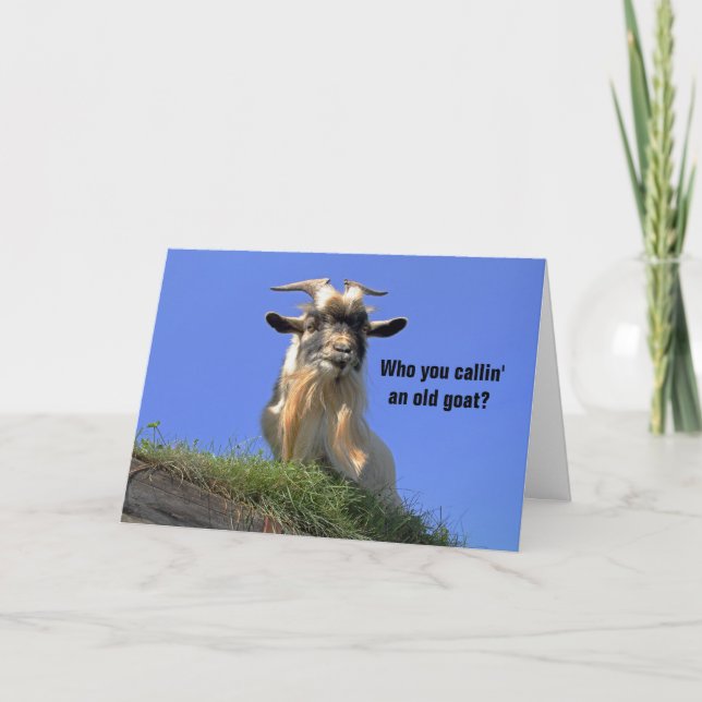 Carte Photo Billy Goat (Devant)