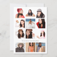 Photo Collage Douze Photo Personnalisée