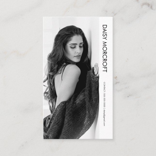 Carte photo comp Acteur de modèle professionnel mo (Devant)