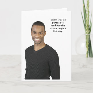 Carte Photo d'anniversaire