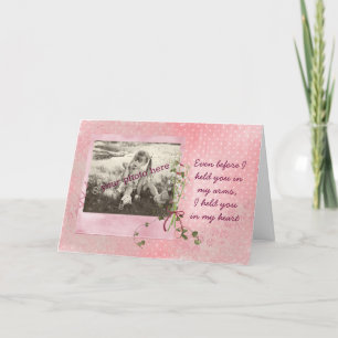 Carte photo d'anniversaire pour fille