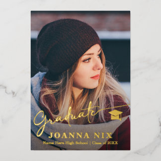 Carte photo de diplôme