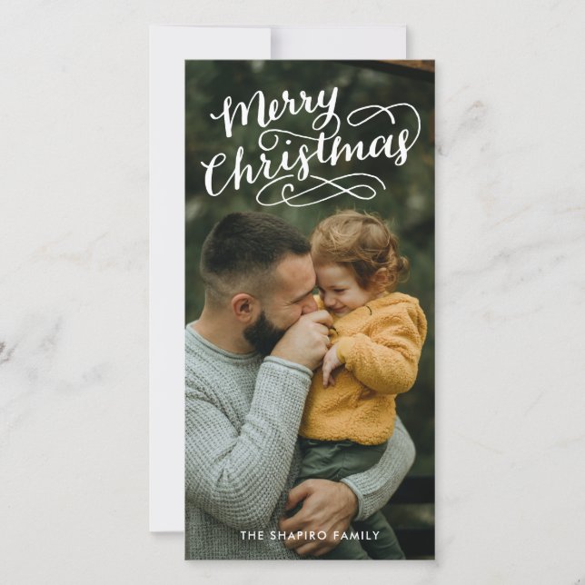 Carte photo de jour férié | Noël (Devant)