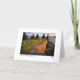 Carte photo de la corniche de Scott