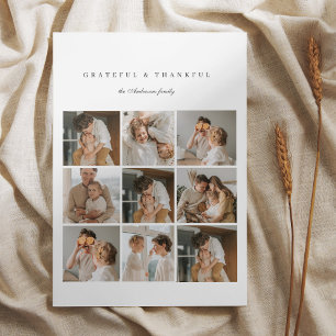 Carte Photo de la famille Collage Famille reconnaissan