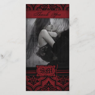 Carte photo de la jeune mariée TY de vampire