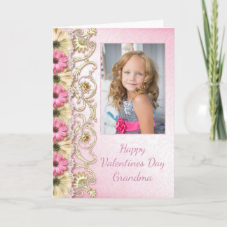 Carte photo de la Saint Valentin pour grand-mère