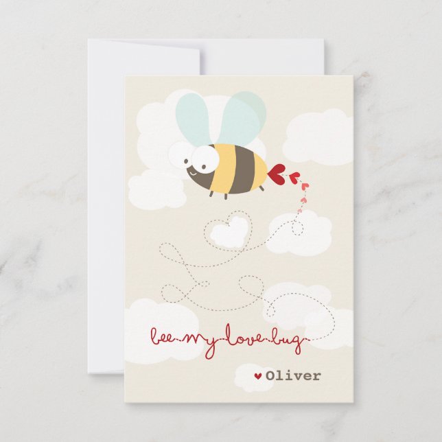Carte photo de la Saint-Valentin pour l'amour des  (Devant)
