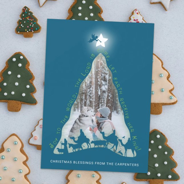 Carte photo de l'arborescence de la Nativité (Créateur téléchargé)
