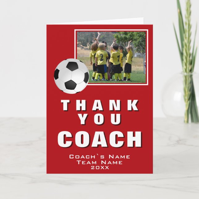 Carte photo de l'équipe de Merci de football rouge (Devant)