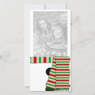 Carte photo de neige