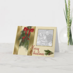 Carte photo de Noël