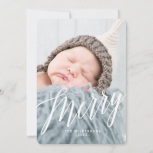 Carte photo de Noël Joyeux