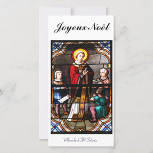 Carte photo de Noël joyeux