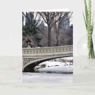 Carte Photo de pont de l'arc de Central Park