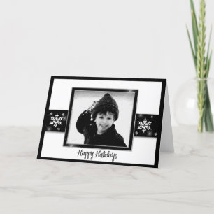 Carte photo de snowflakes