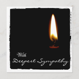 Carte photo de sympathie