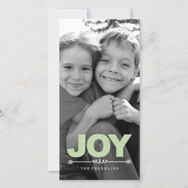 CARTE PHOTO de vacances DOTS (Devant)