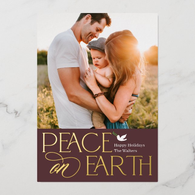 Carte photo de vacances en feuille de souhait pais (Recto)