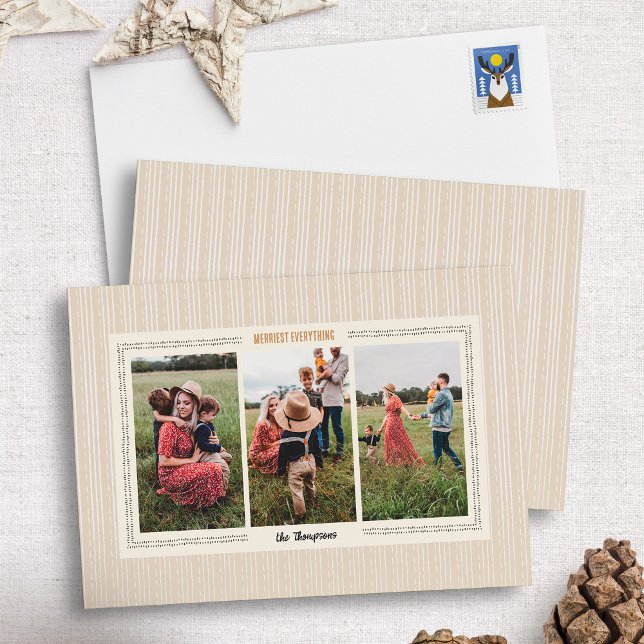 Carte photo de vacances Farmhouse moderne (Créateur téléchargé)