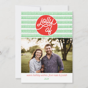 Carte photo de vacances Jolly AF
