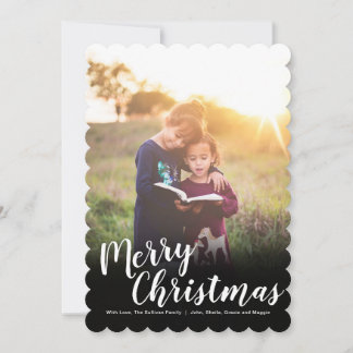 Carte photo de vacances | Joyeux Noël 4