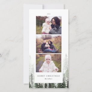 Carte photo de vacances Pine Forest