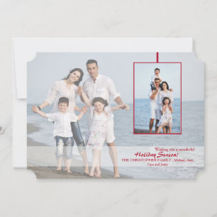 Carte photo de vacances Transparence