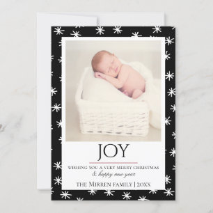 Carte photo de vacances Yuletide