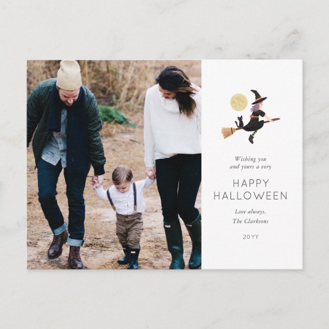 Carte photo d'Halloween (Devant)
