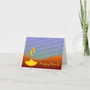 carte photo diwali heureux