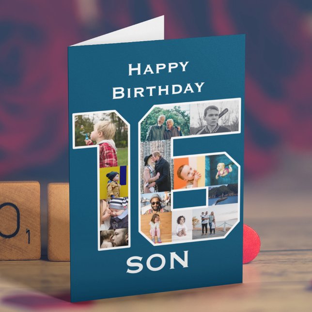 carte photo du 16e anniversaire (Créateur téléchargé)