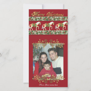 Carte photo du Carrousel de Noël