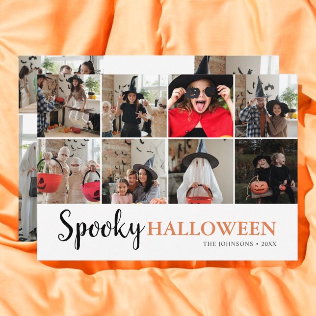 Carte Photo éffrayant Halloween (Créateur téléchargé)