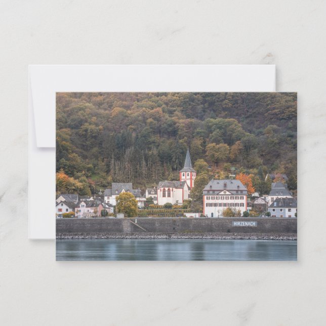 Carte photo Hirzenach (Devant)