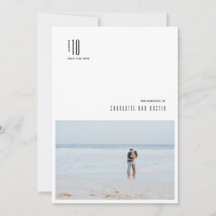 Carte Photo minimaliste moderne