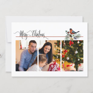 Carte Photo moderne 1 ou 3 avec Robin Noël