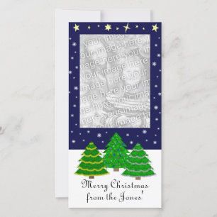 Carte photo Noël
