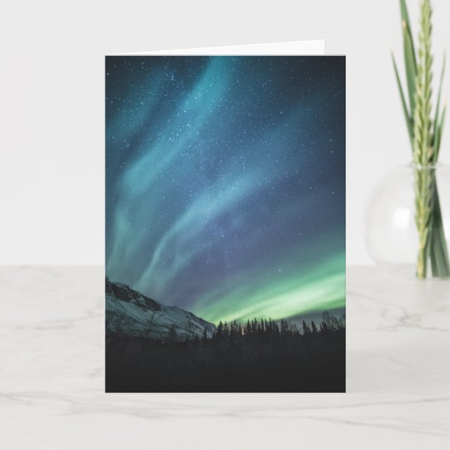Carte Photo Northern Lights (Devant)
